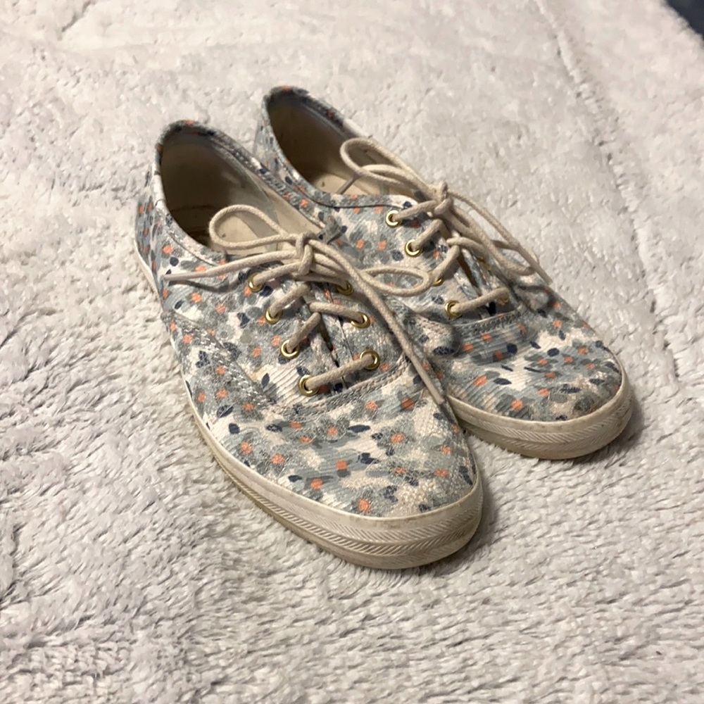 Blue floral KEDS